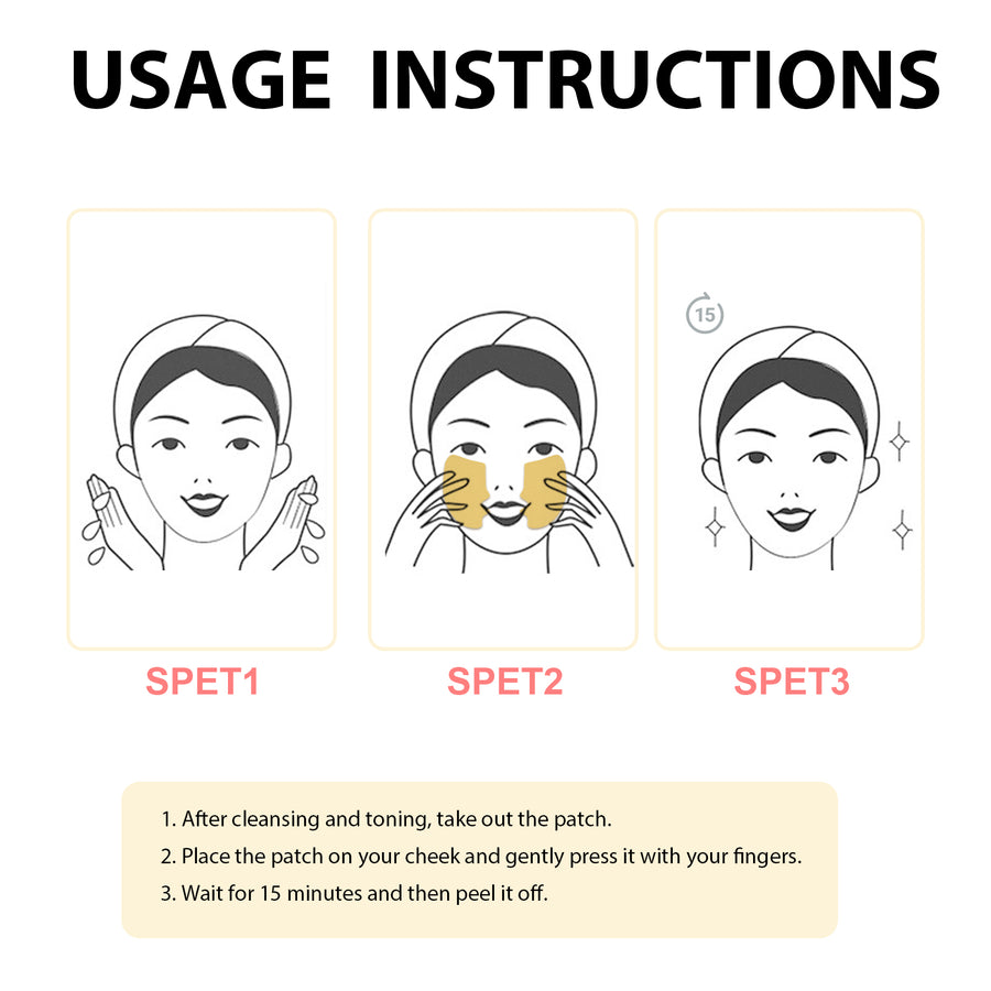 Collagen Cheek Patches for Hydrated, Firmer-Looking Skin