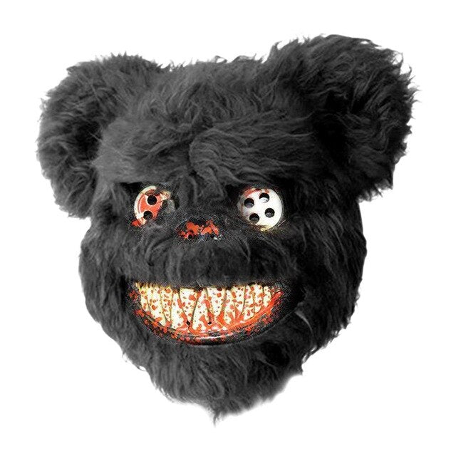 Creepy Teddy Bear Mask for Halloween Costume Parties