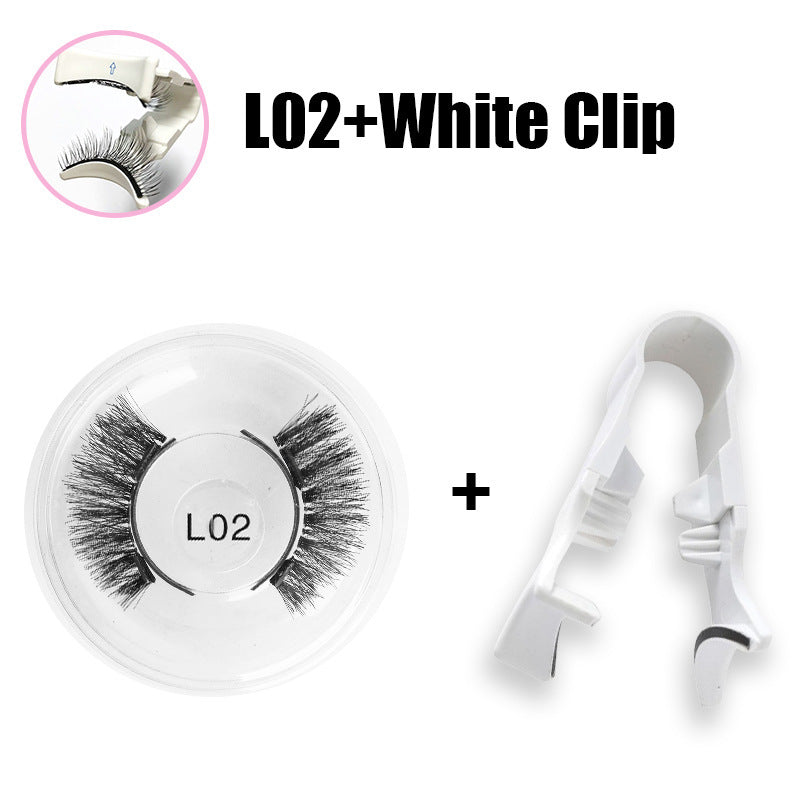 Magnetic False Eyelashes — Natural Thick & Long Look, No Glue