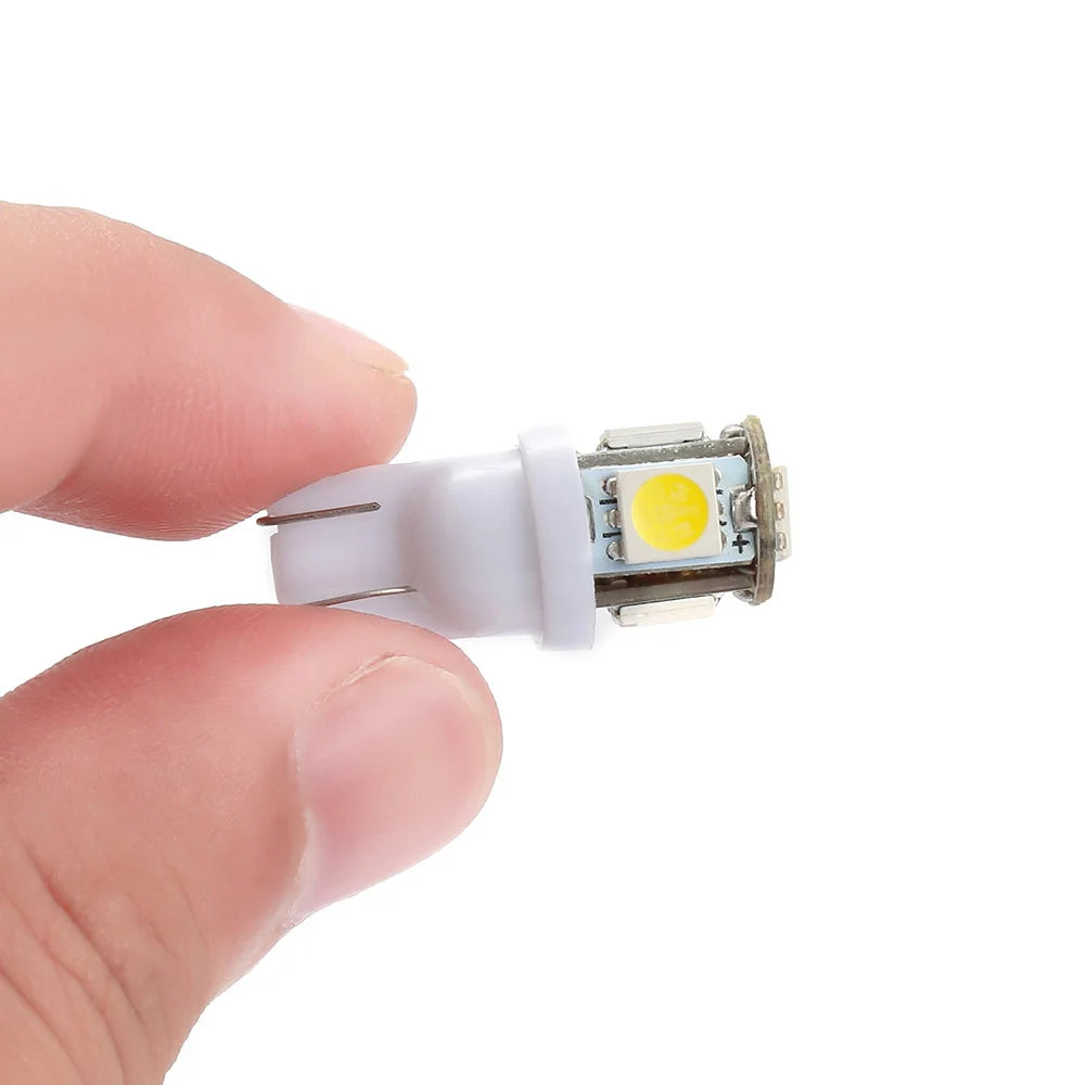 LED Parking Bulb 10‑Pack — Bright White T10/194/168/W5W