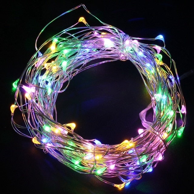 10M LED Garland Lights for a Magical Holiday Glow at Home