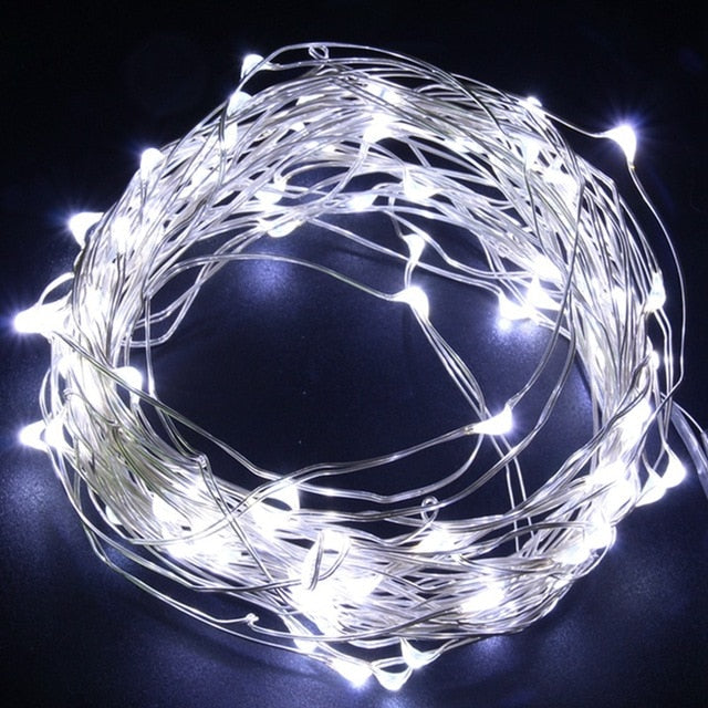 10M LED Garland Lights for a Magical Holiday Glow at Home