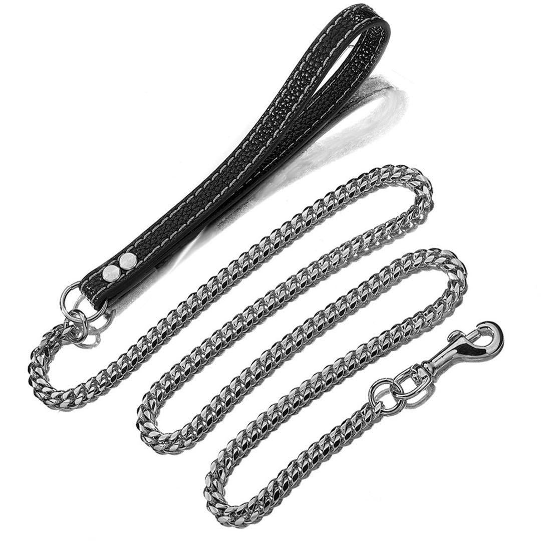 10mm Stainless Steel Dog Leash for Secure Daily Walks
