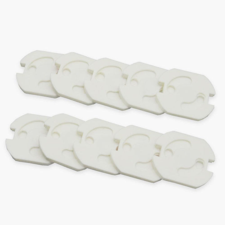Child Safety Outlet Covers, 10-Piece Electrical Locks