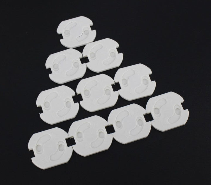 Child Safety Outlet Covers, 10-Piece Electrical Locks