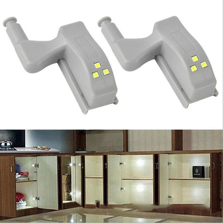Cabinet Hinge Lights That Turn On When the Door Opens