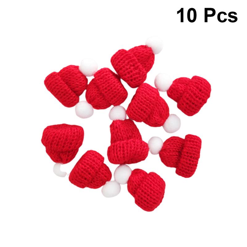 Mini Christmas Santa Hats for DIY Crafts & Party Decor