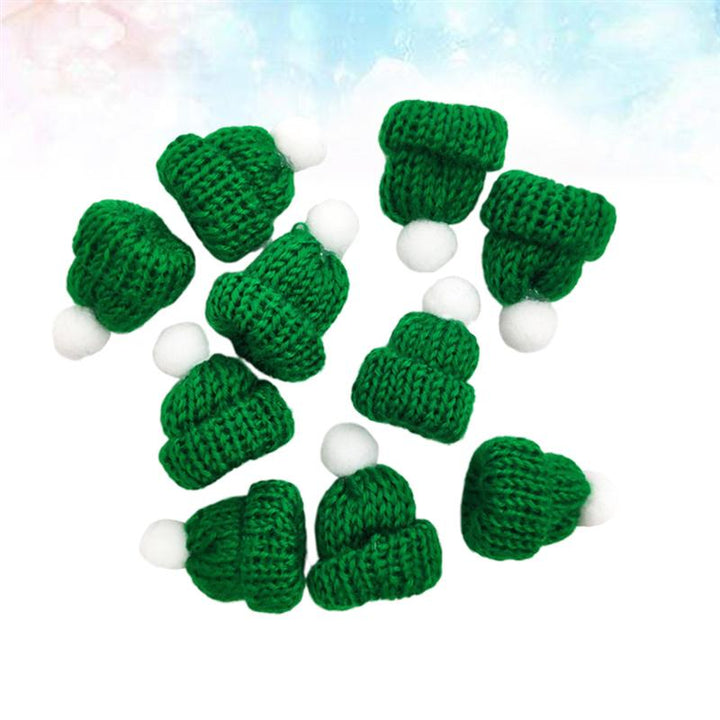 Mini Christmas Hats Set for DIY Holiday Decorating