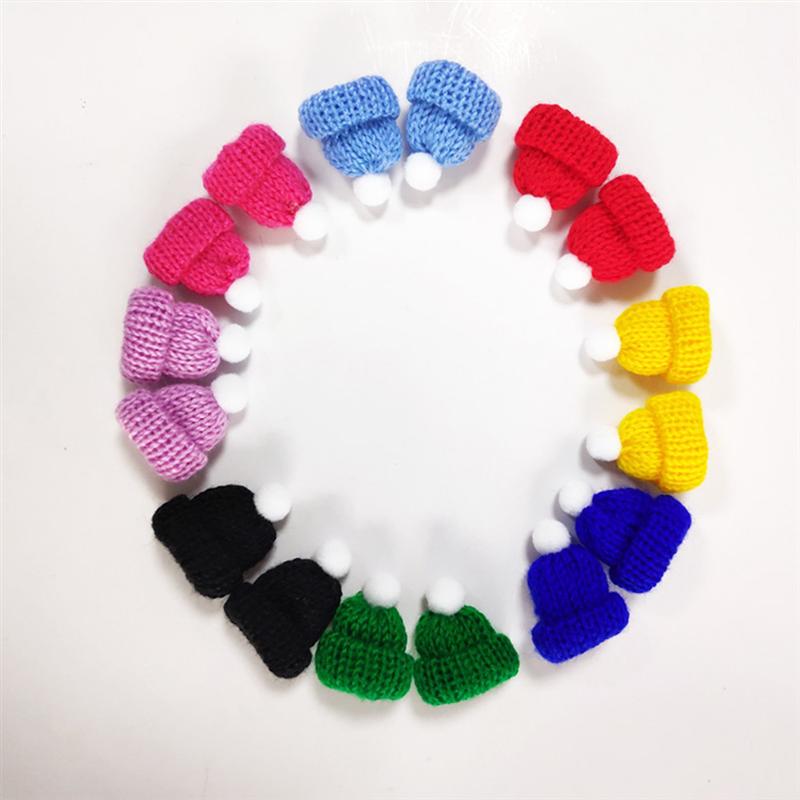 Mini Christmas Santa Hats for DIY Crafts & Party Decor