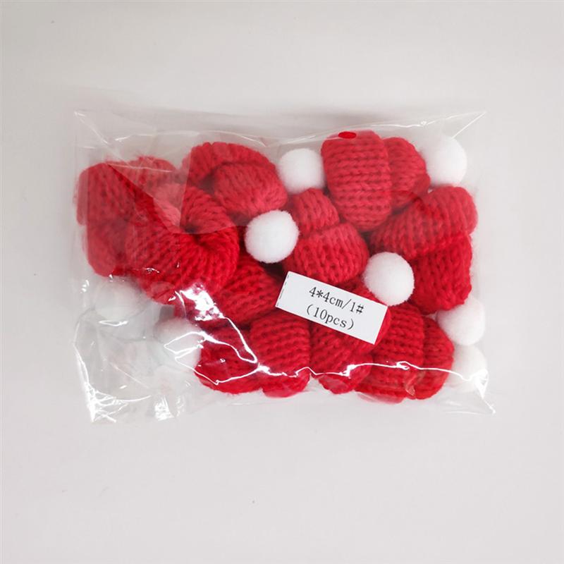 Mini Christmas Santa Hats for DIY Crafts & Party Decor