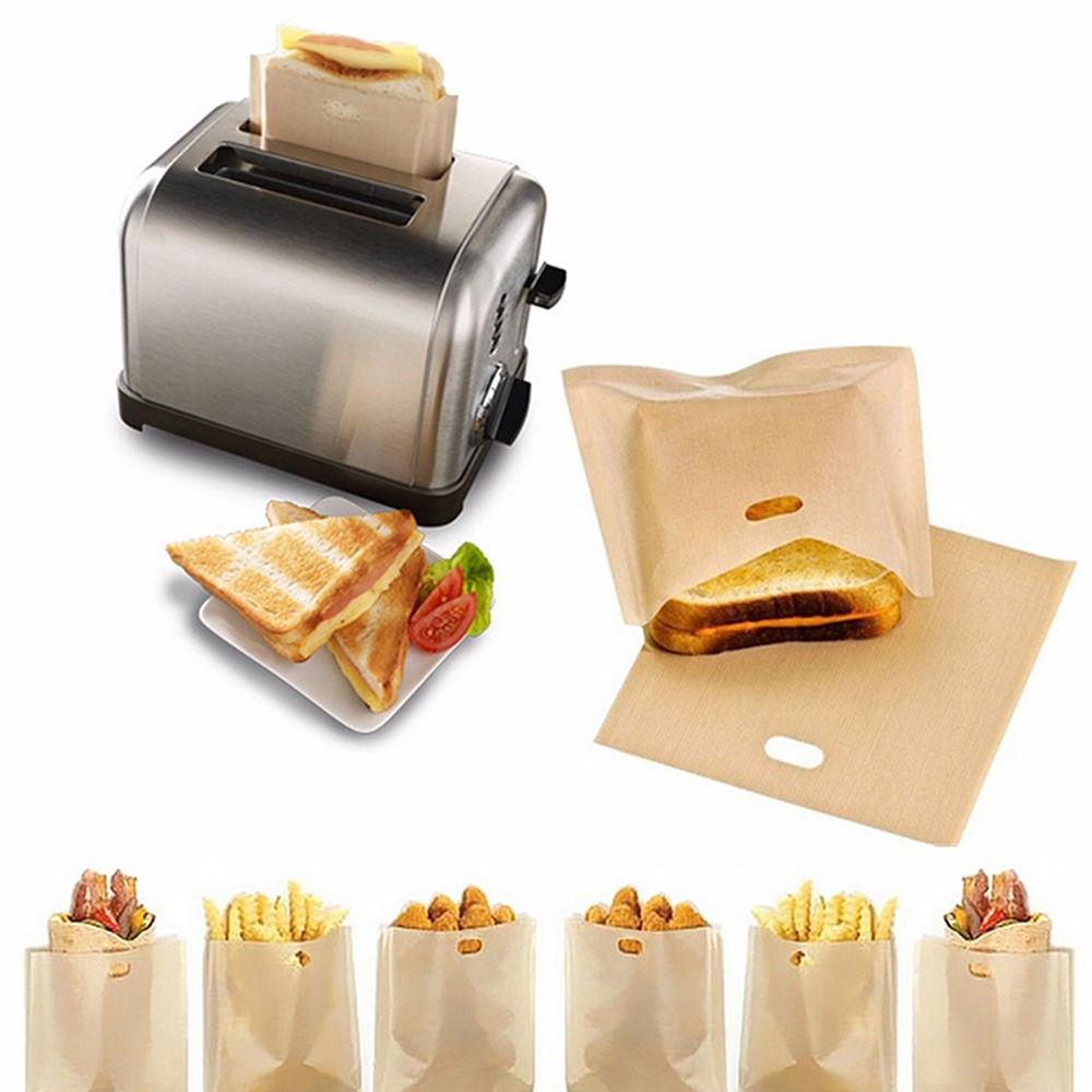 Reusable Toaster Bags for Non-Stick Toasties, 10 Pack