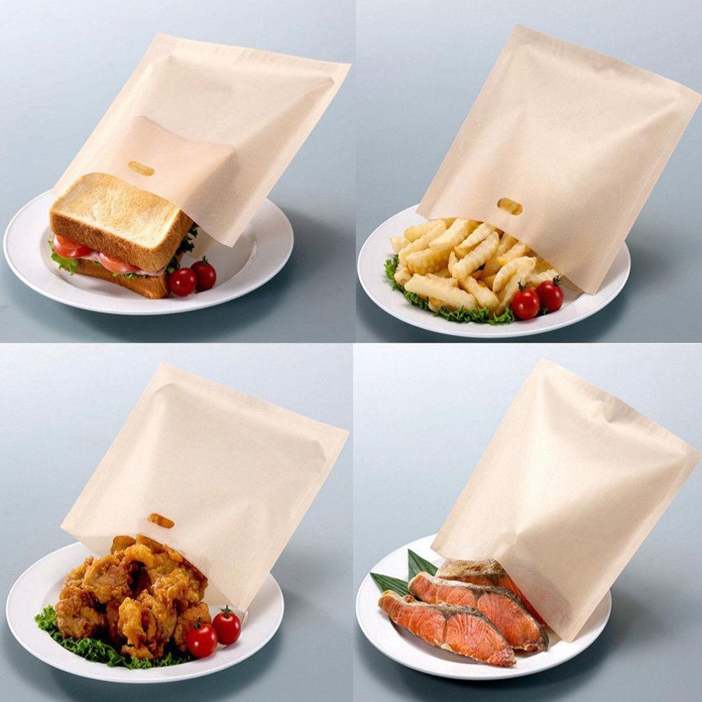 Reusable Toaster Bags for Non-Stick Toasties, 10 Pack