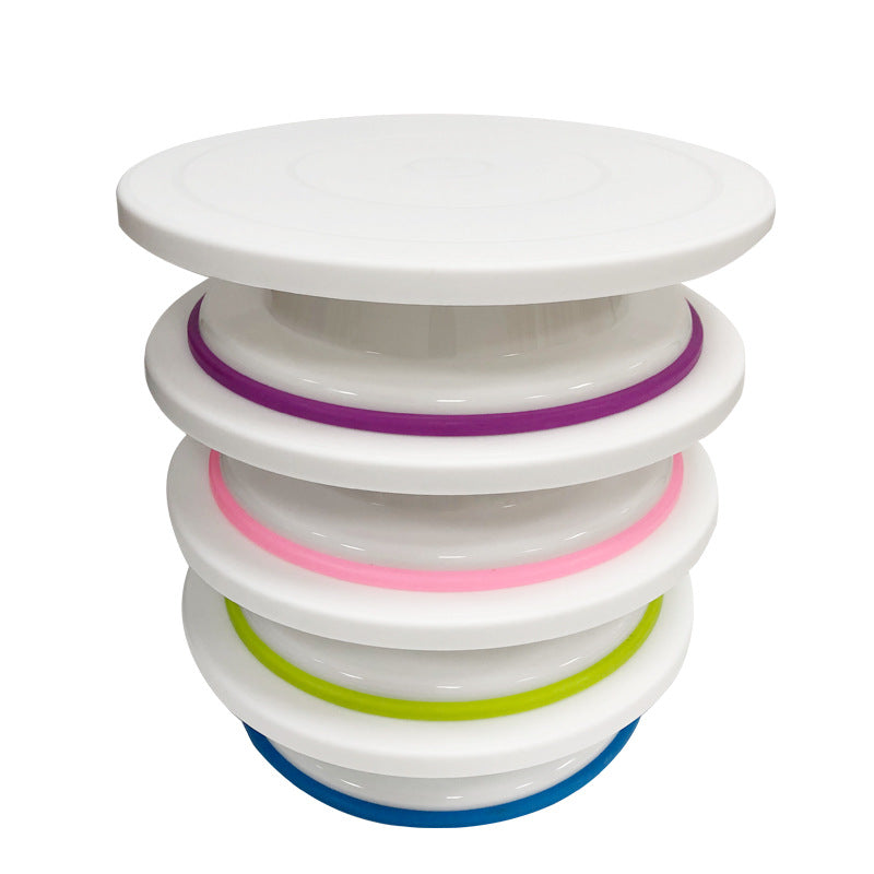 11 Inch Non-Slip Cake Turntable for Smooth Decorating