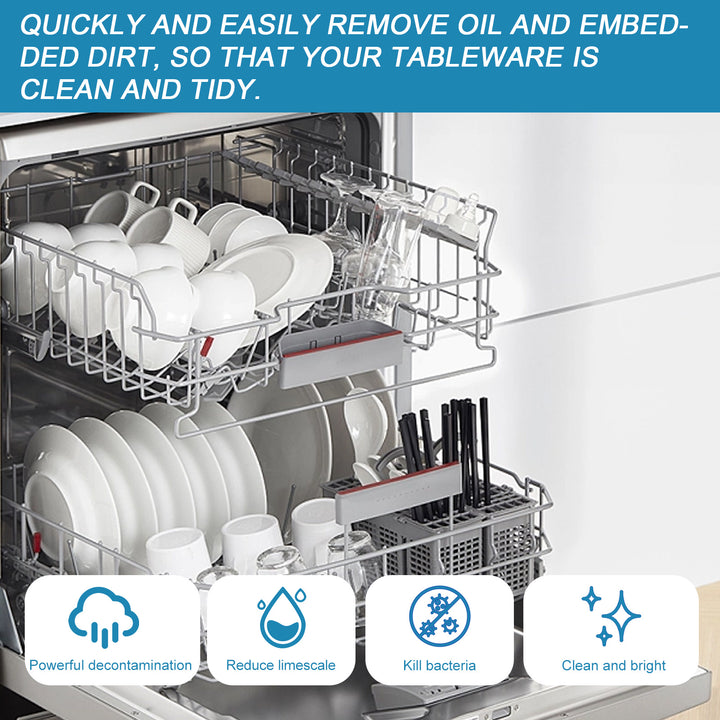 Dishwasher Cleaner for Oil, Scale & Odor Control Care