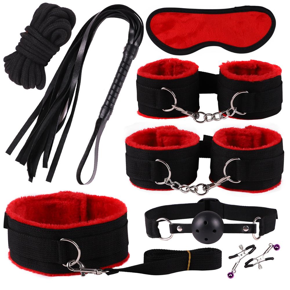 Bondage Set for Couples: 11-Piece Sensory Play Kit