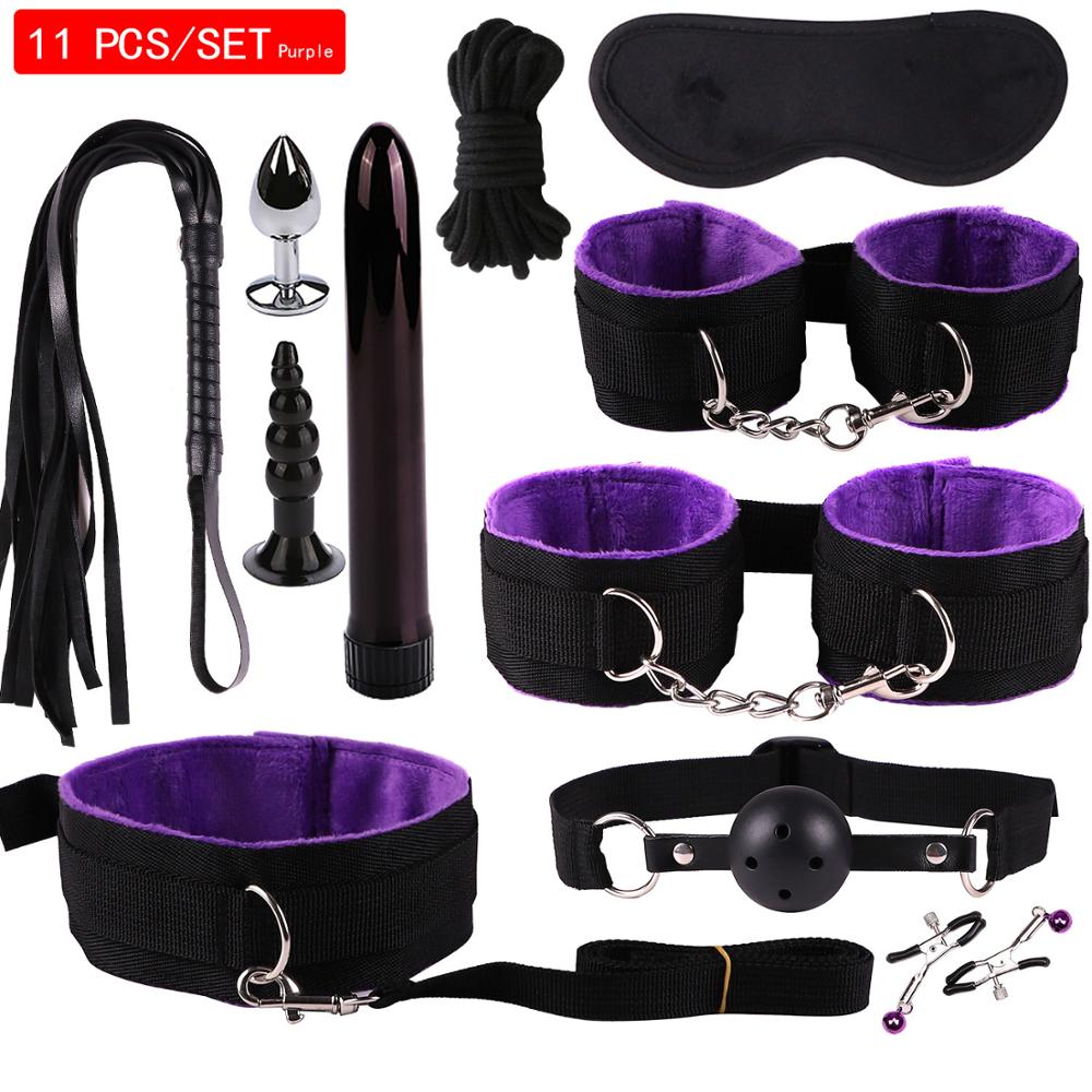 Bondage Set for Couples: 11-Piece Sensory Play Kit