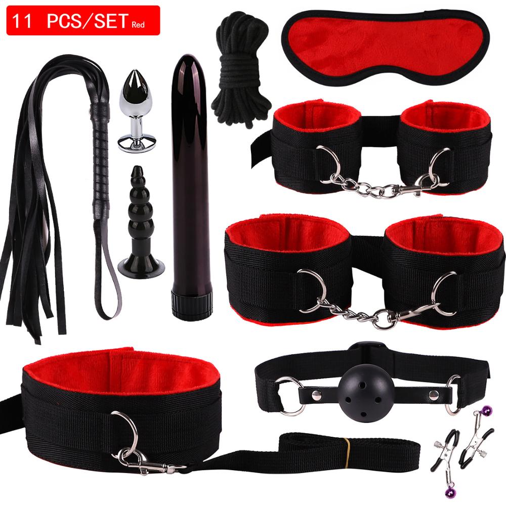 Bondage Set for Couples: 11-Piece Sensory Play Kit