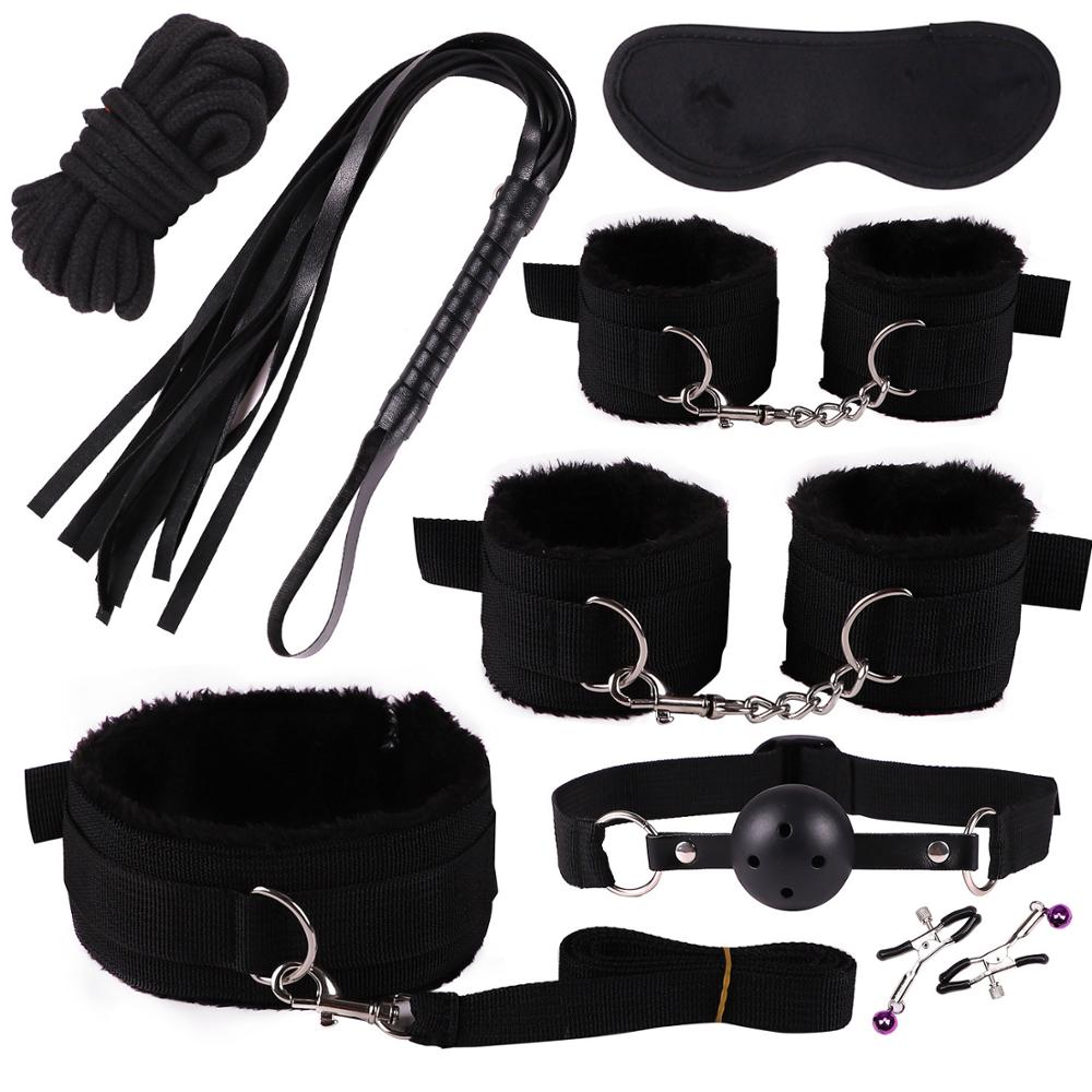 Bondage Set for Couples: 11-Piece Sensory Play Kit