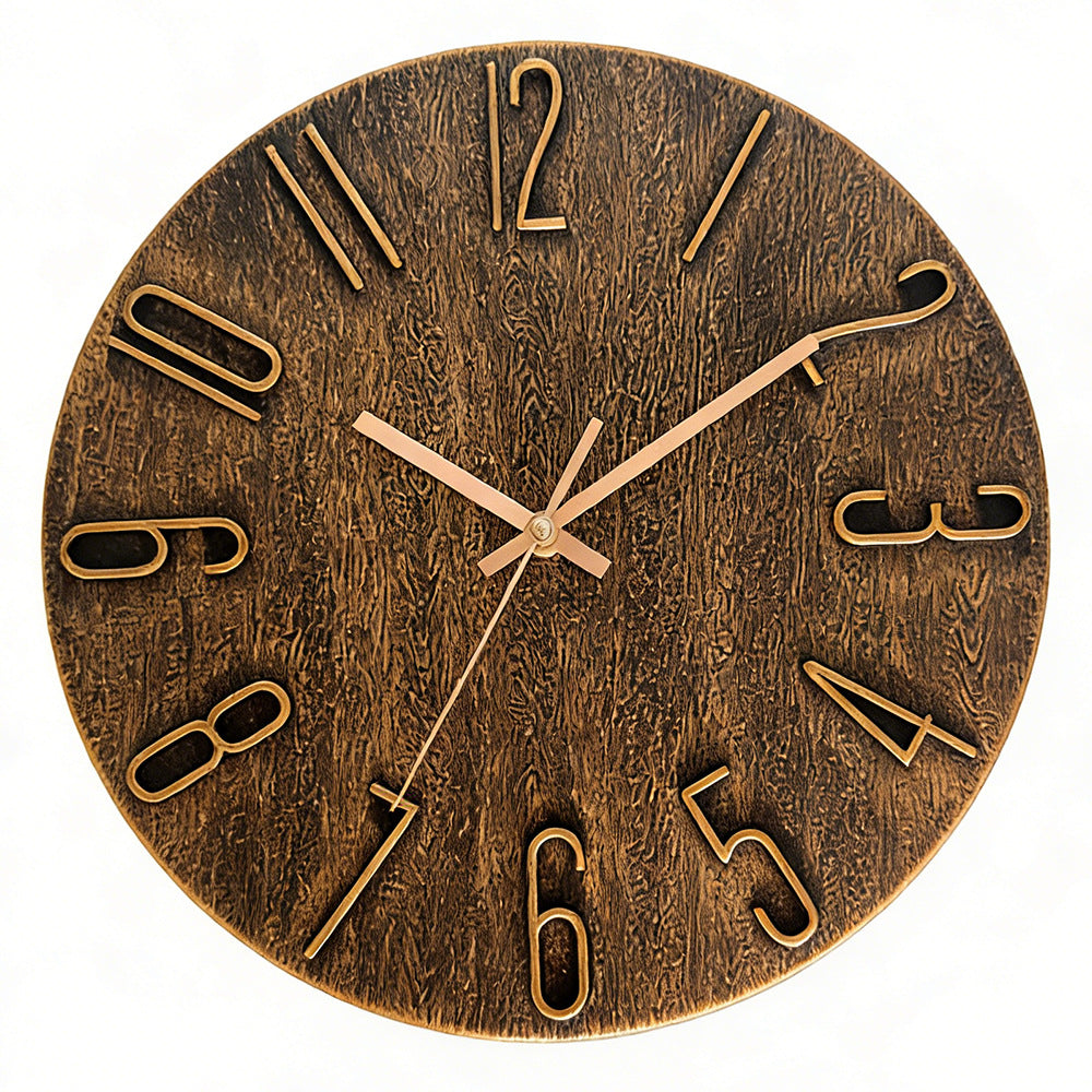 12-Inch Decorative Wall Clock for Clear, Stylish Time