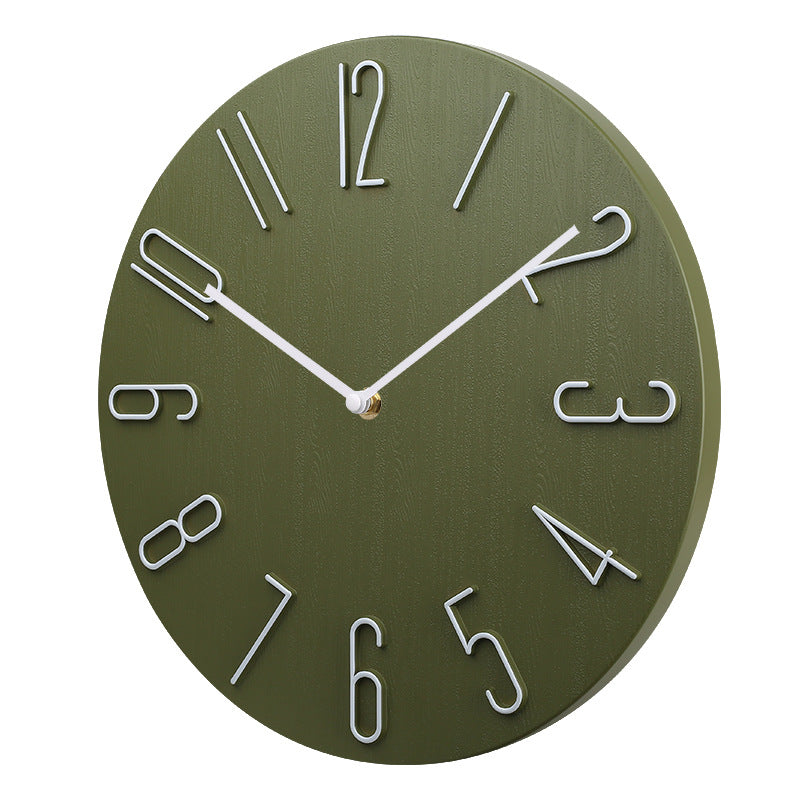 12-Inch Decorative Wall Clock for Clear, Stylish Time