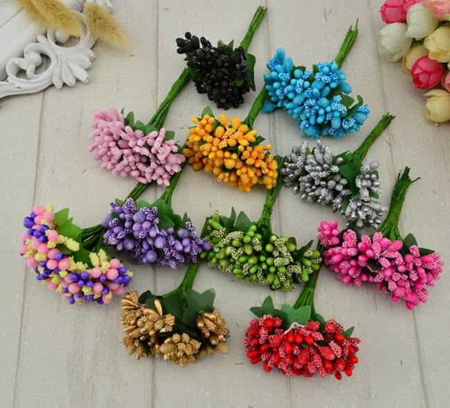 Artificial Flower Stamens for DIY Crafts & Wreaths