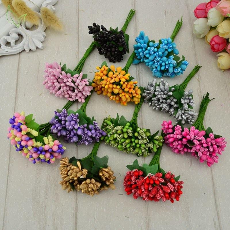 Artificial Flower Stamens for DIY Crafts & Wreaths