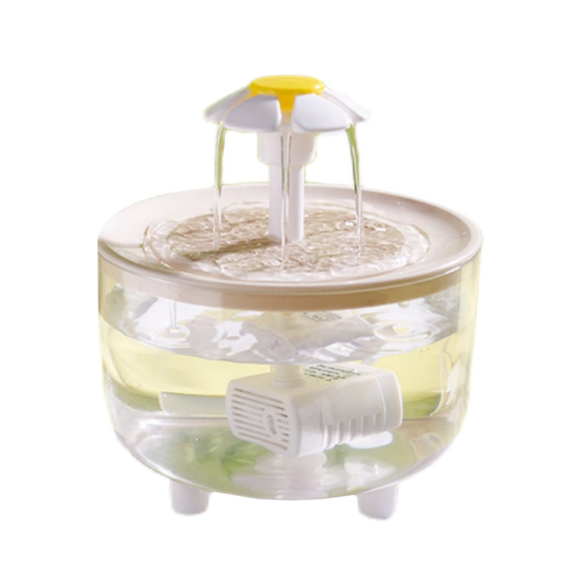 Pet Water Fountain 1200ml Filtered Flow for Happy Cats