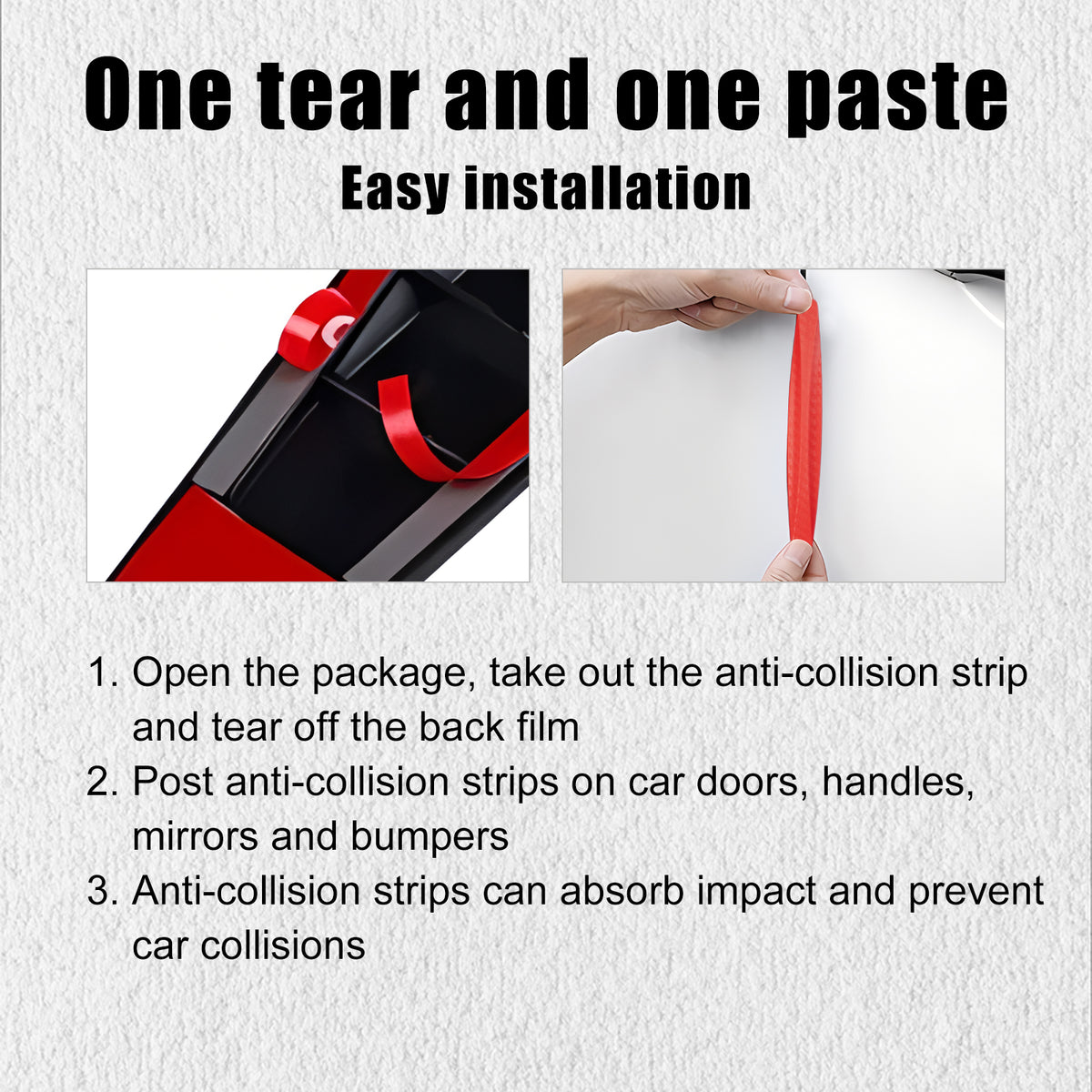 Car Bumper Protection Strips for Everyday Scratch Defense