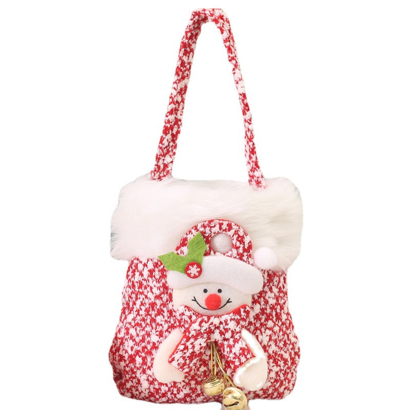 Christmas Gift Bag, Reusable for Small Holiday Gifts