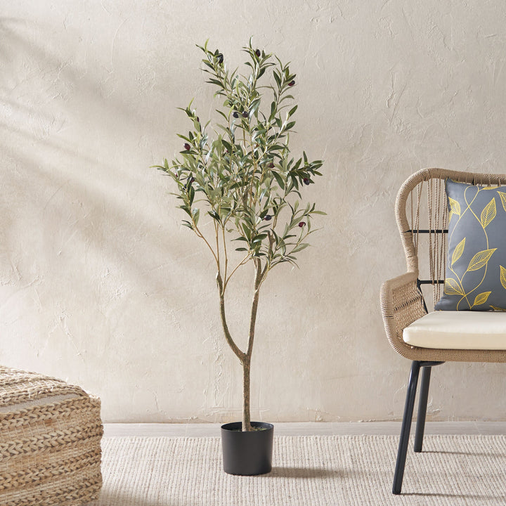 Artificial Olive Tree 120cm | Maintenance-Free Decor