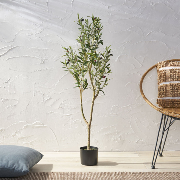 Artificial Olive Tree 120cm | Maintenance-Free Decor