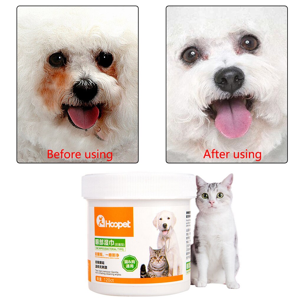 Dog Eye Cleaning Wipes for Gentle Daily Grooming Care