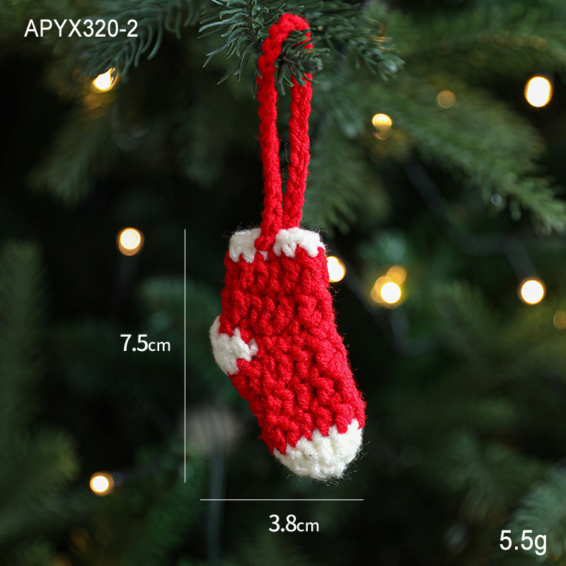 Hand-Woven Christmas Ornaments for Cozy Holiday Decor