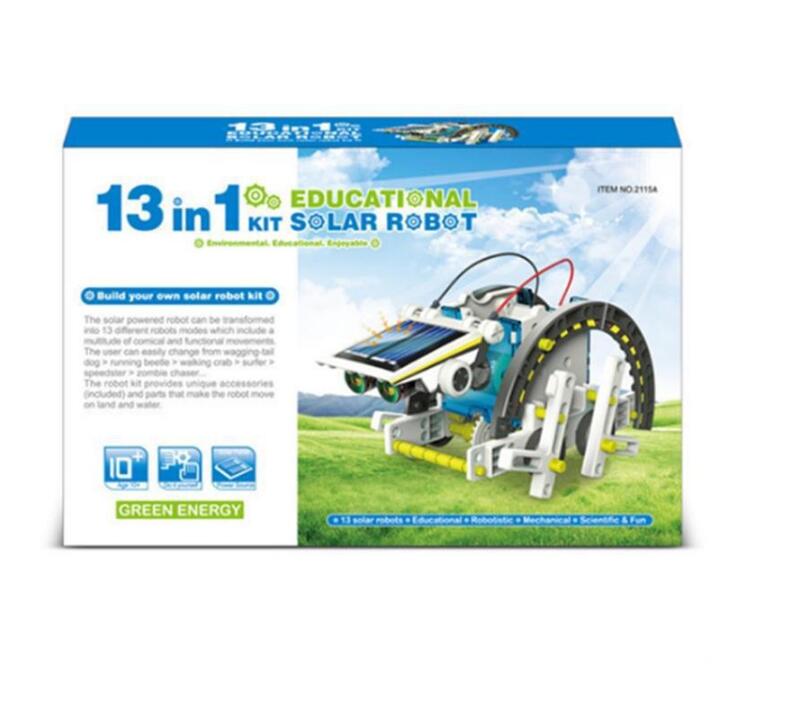 13-in-1 Solar Robot STEM Construction Kit for Kids
