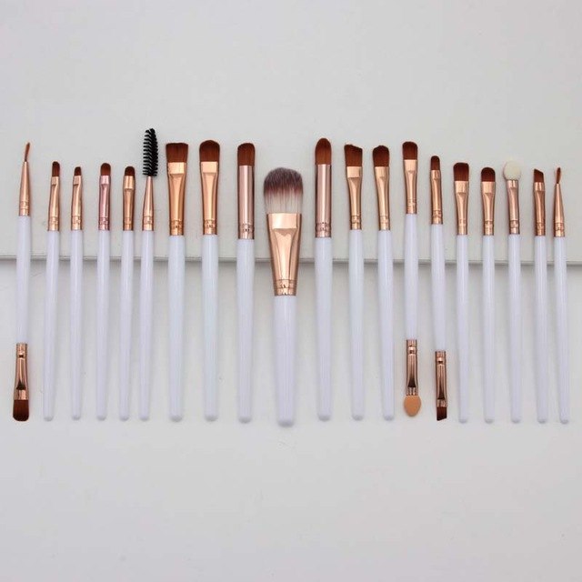 20‑Piece Makeup Brush Set — Complete Face &amp; Eye Kit
