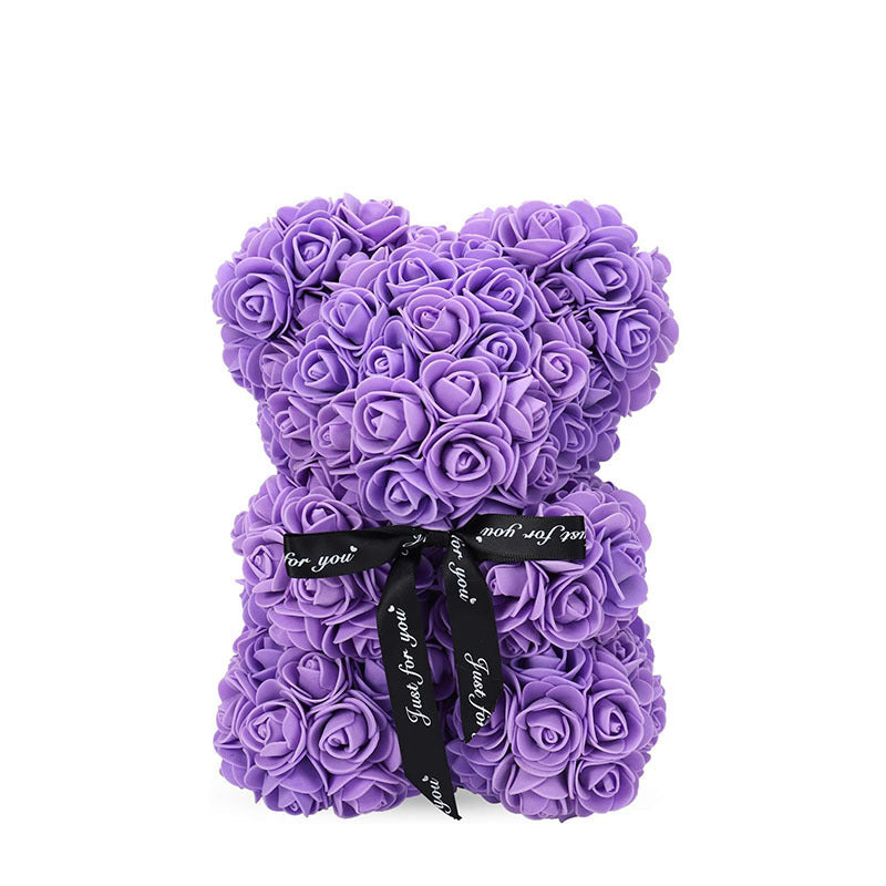 Rose Bear Gift 25cm for Lasting Romantic Keepsakes