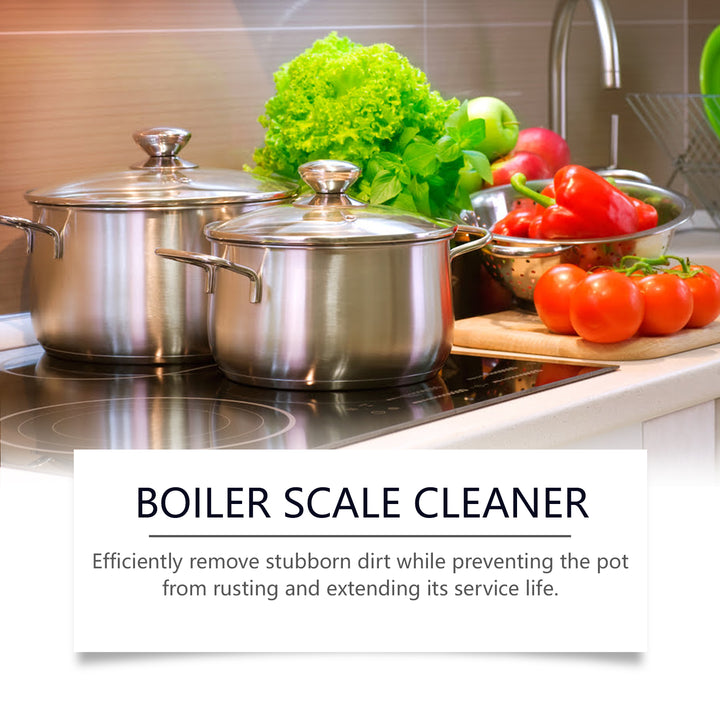 Pan Bottom Cleaner for Black Dirt & Cookware Scale