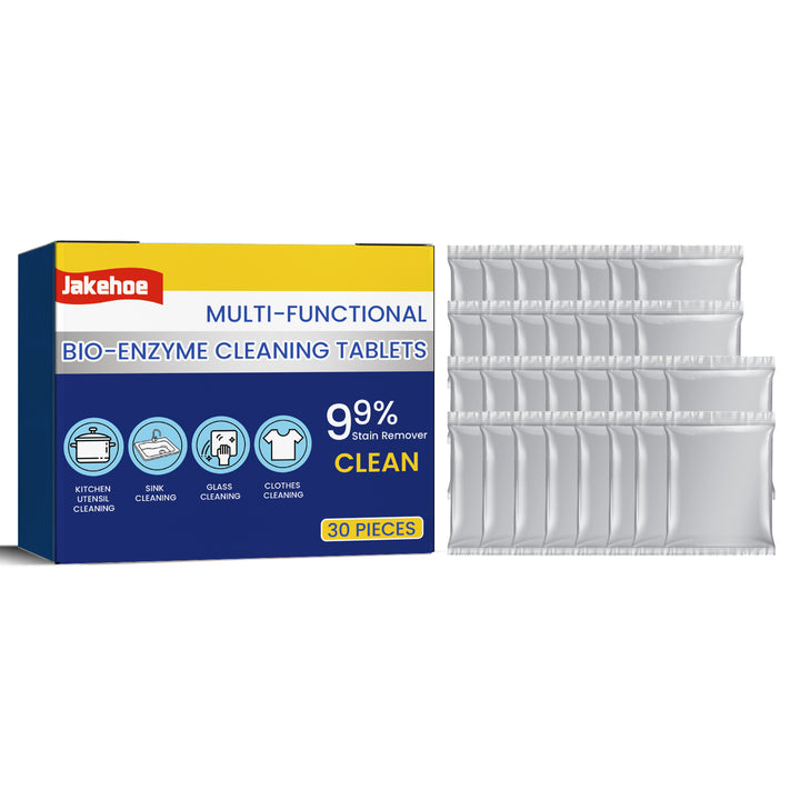 Bio-Enzyme Cleaning Tablets for 99% Stain Removal