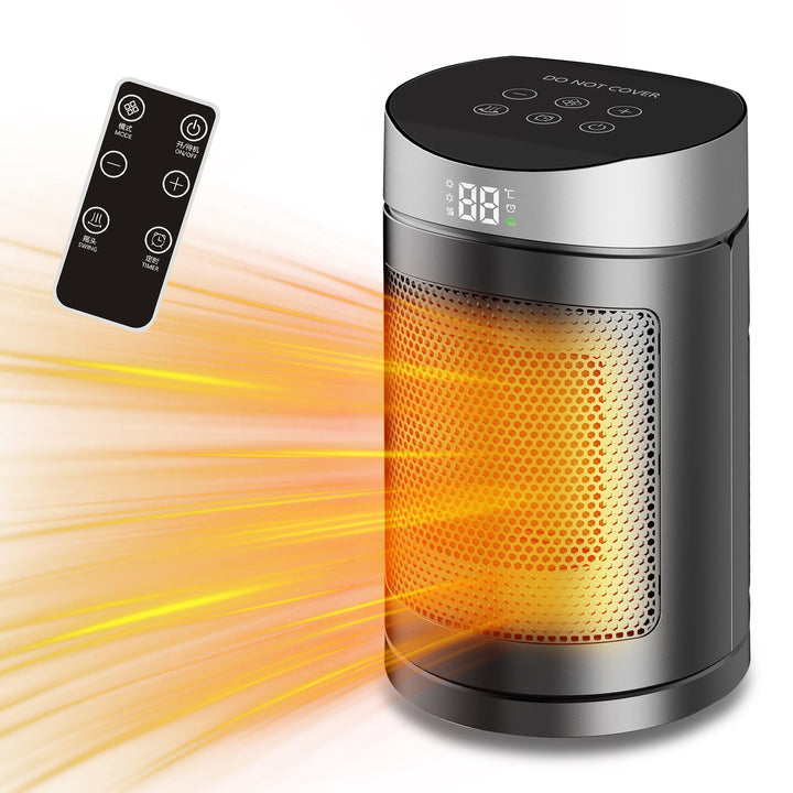 Compact Desktop Heater with Touch & Remote Control