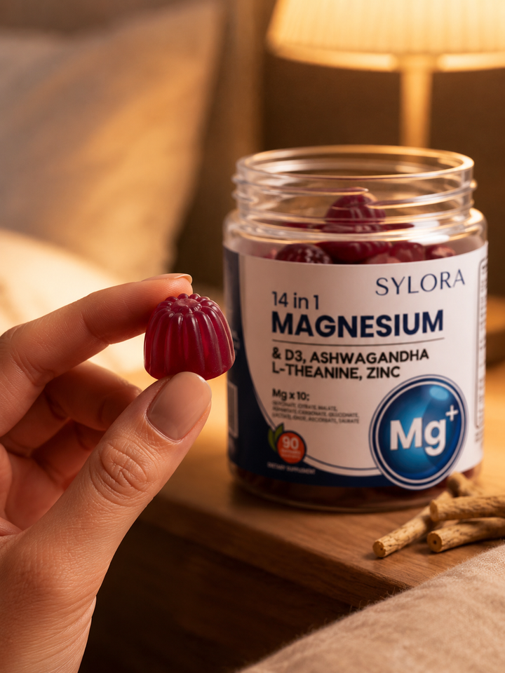14-in-1 Magnesium Gummies with D3, Ashwagandha & Zinc