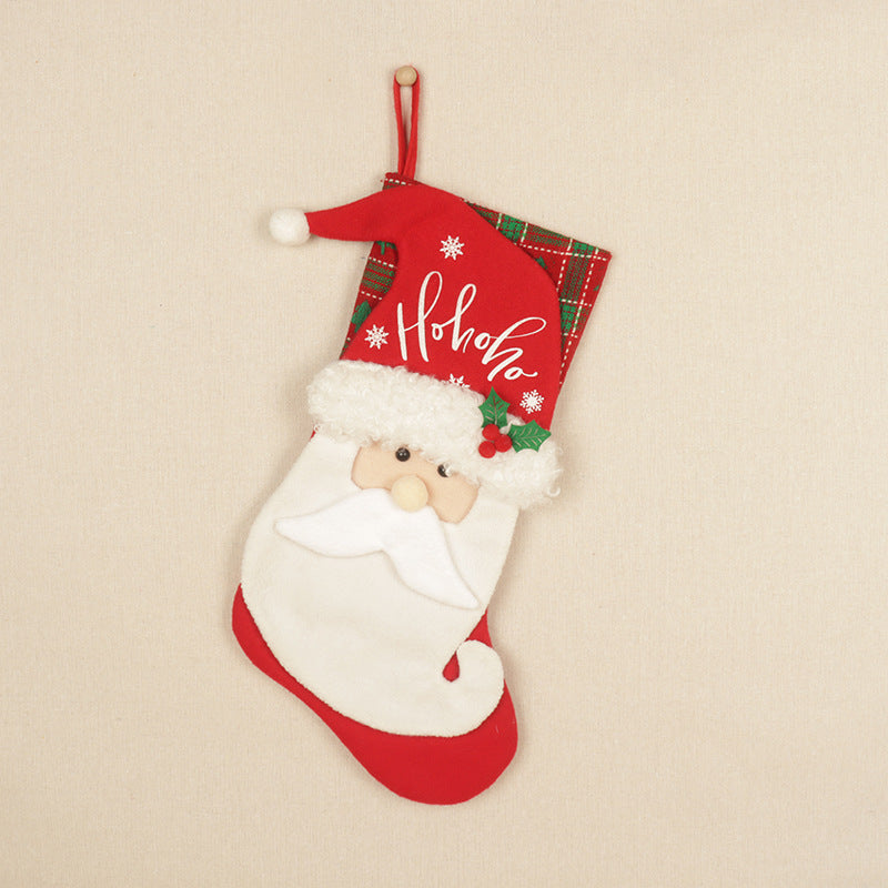 Christmas Stocking Gift Bags, 3-Piece Character Set