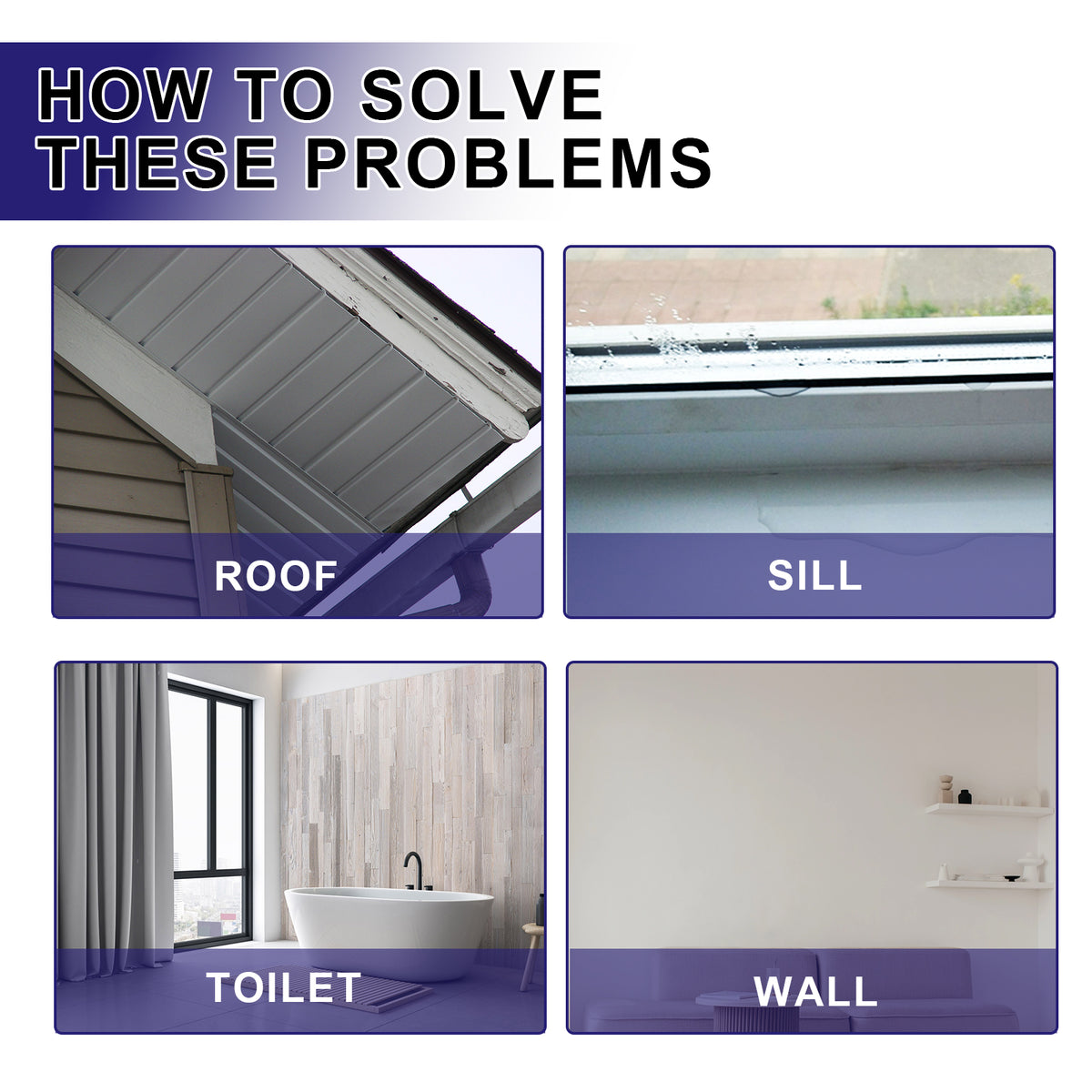 Invisible Waterproof Repair Coating for Small Leaks
