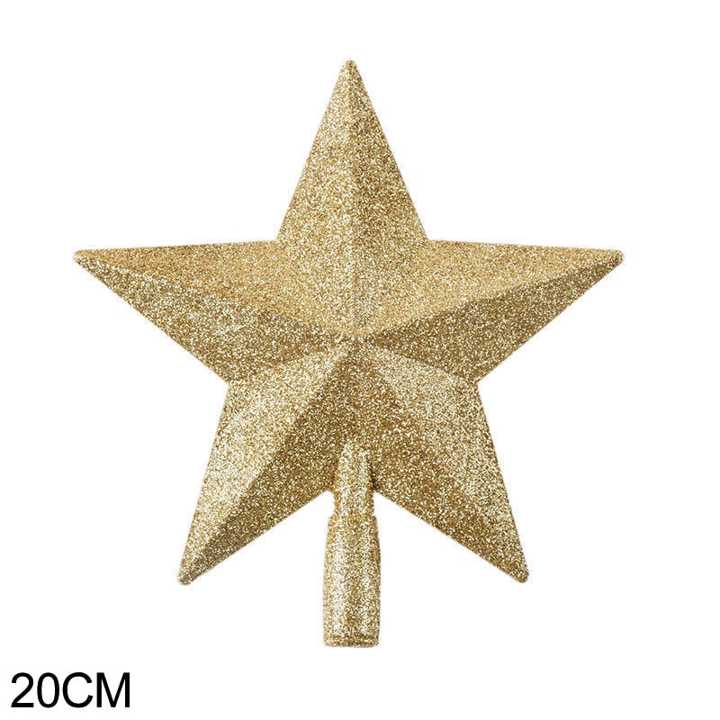 Christmas Tree Topper Star for a Bright, Sparkling Finish
