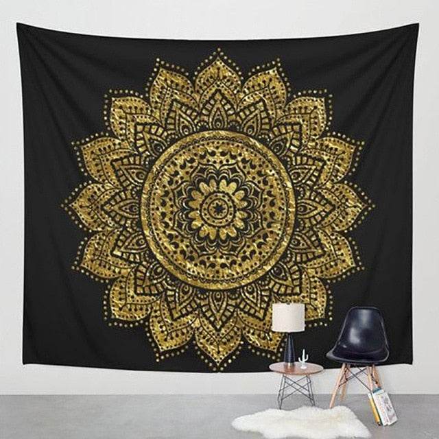 Mandala Tapestry Wall Hanging for Boho Room Makeovers