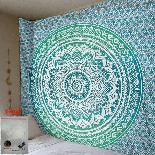 Mandala Tapestry Wall Hanging for Boho Room Makeovers