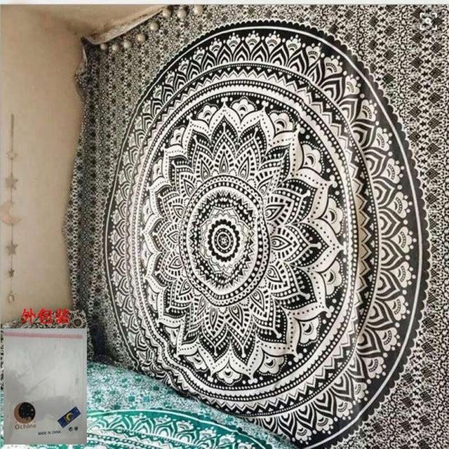 Mandala Tapestry Wall Hanging for Boho Room Makeovers