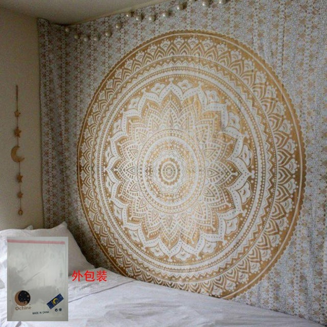 Mandala Tapestry Wall Hanging for Boho Room Makeovers