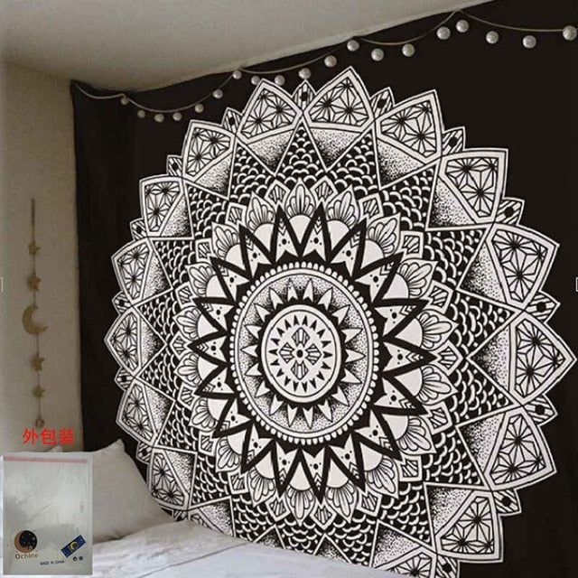 Mandala Tapestry Wall Hanging for Boho Room Makeovers