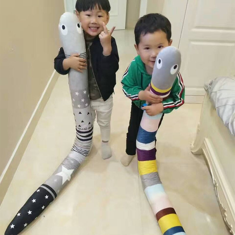 150 cm Snake Pillow for Cozy Nursery Cuddles & Decor
