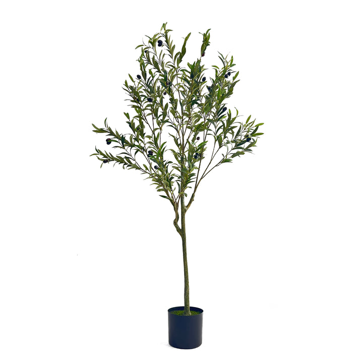 150cm Artificial Olive Tree, Low-Maintenance Indoor Decor